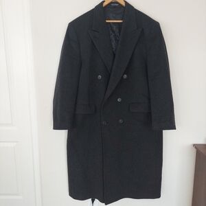 Bradley Jon’s Wool Cashmere Blend‎ Double Breasted Coat Size 46